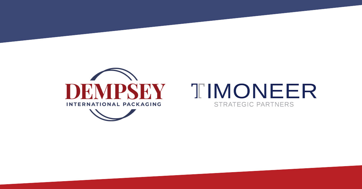 Dempsey International Packaging Announces Partnership with Timoneer Strategic Partners